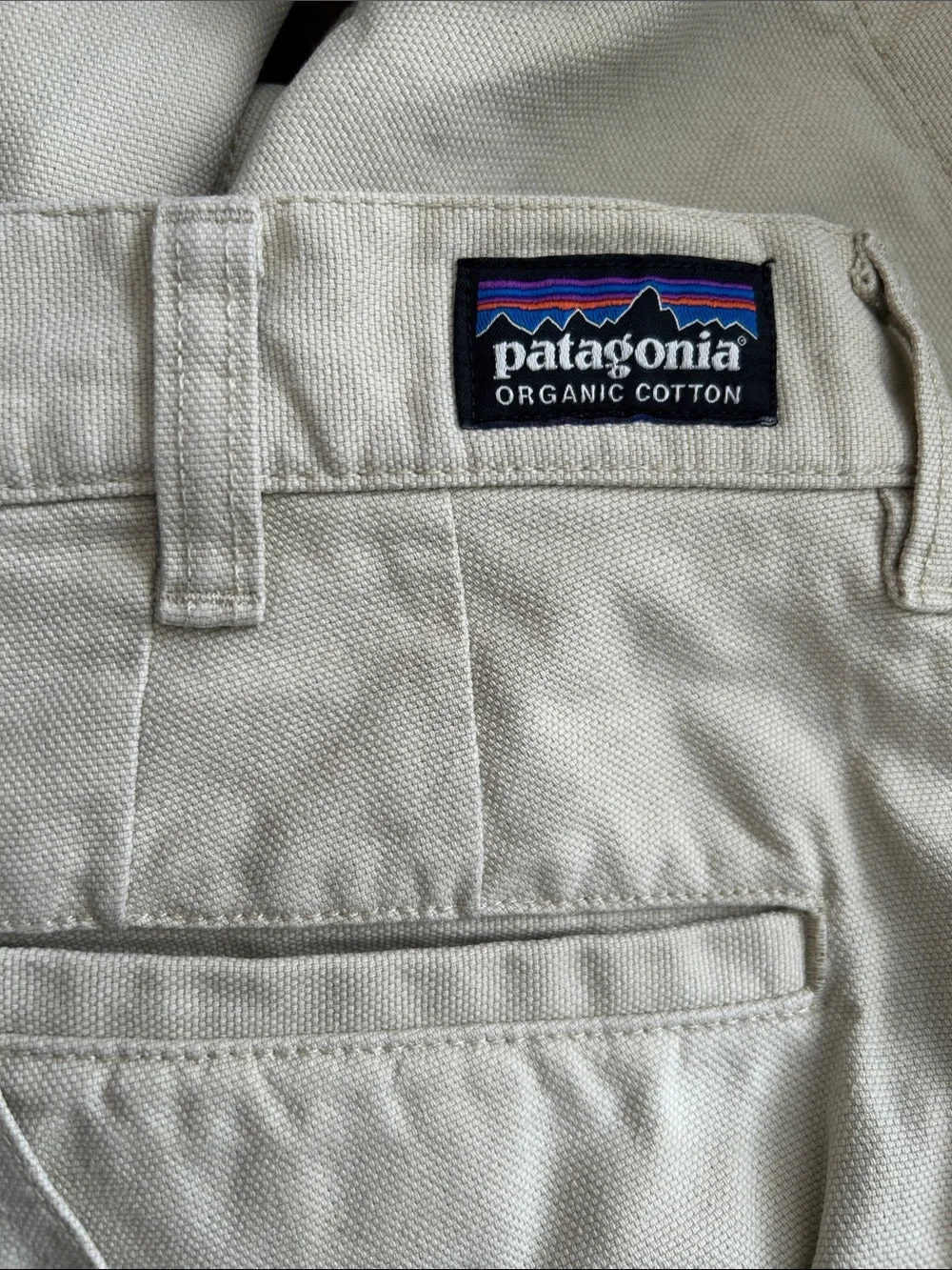 Vintage 90s Patagonia Stand Up Men's Light Khaki Cargo Shorts 30